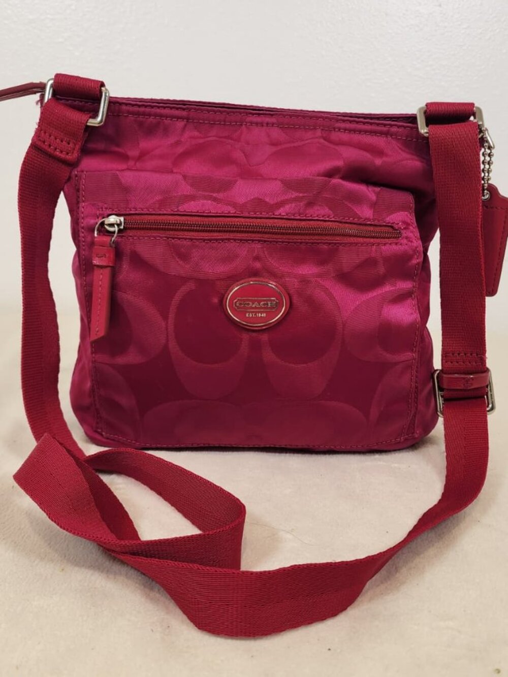 Coach Signature Getaway Crossbody Bag